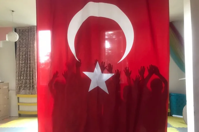 Anaokulunda Bayrak ve Vatan Sevgisi