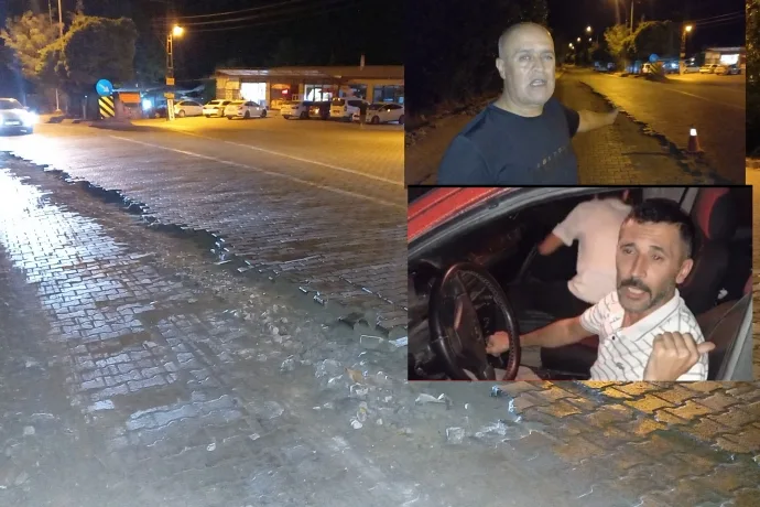 Yoldaki çukur araç sahiplerinin kabusu oluyor