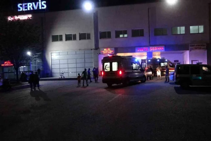 Tartıştığı şahsın göğsüne taşla vurarak kalbini patlattı