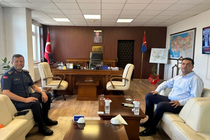 Gazi Yedek’ten kıdemli Albay Altın’a veda ziyareti