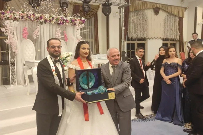 Kılıç ve Akbay ailelerinin mutlu günü