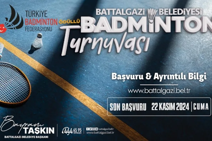 Battalgazi’de Badminton Heyecanı