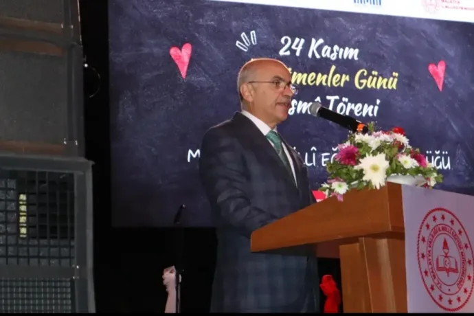 Malatya’da 24 Kasım Öğretmenler Günü kutlandı!
