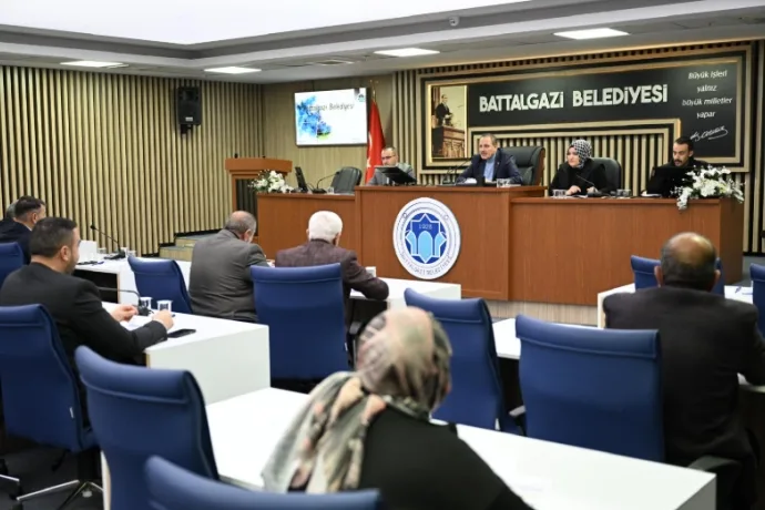 Battalgazi Belediyesi Aralık Ayı Meclis Toplantısını Tamamladı