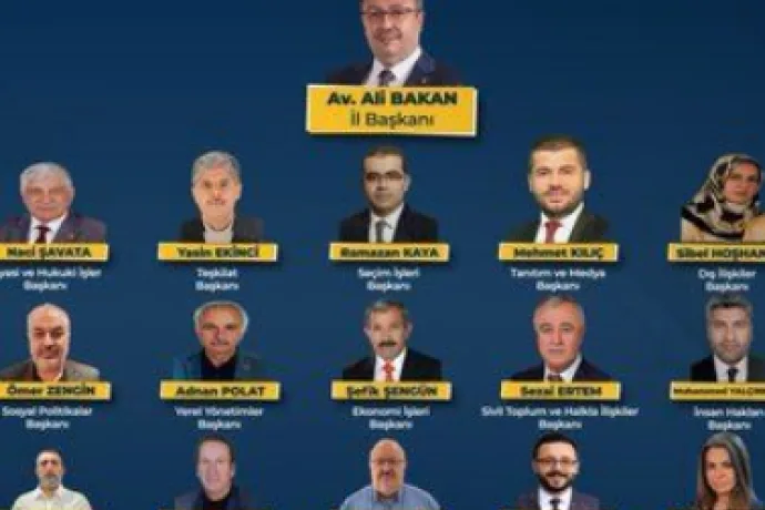 AK Parti Malatya İl Kongresi’nde Ali Bakan’ın yeni ekibi belli oldu