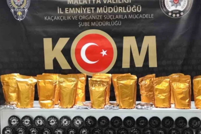 Malatya’da kaçakçılık operasyonu: çok sayıda kaçak ürün ele geçirildi