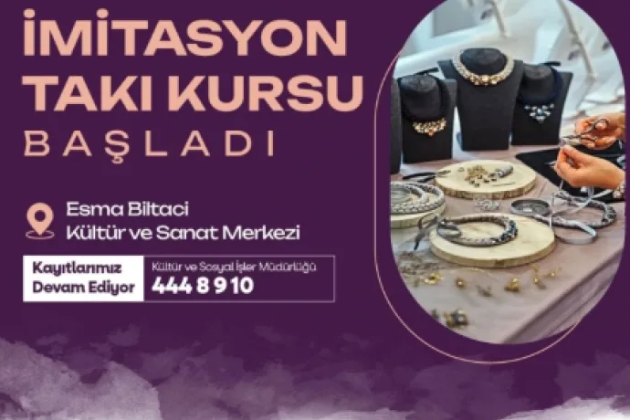 Yeşilyurt Belediyesi yeni meslek edindirme kursları açtı