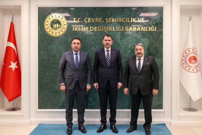 “Fendoğlu’ndan Bakan Kurum’a Ziyaret”