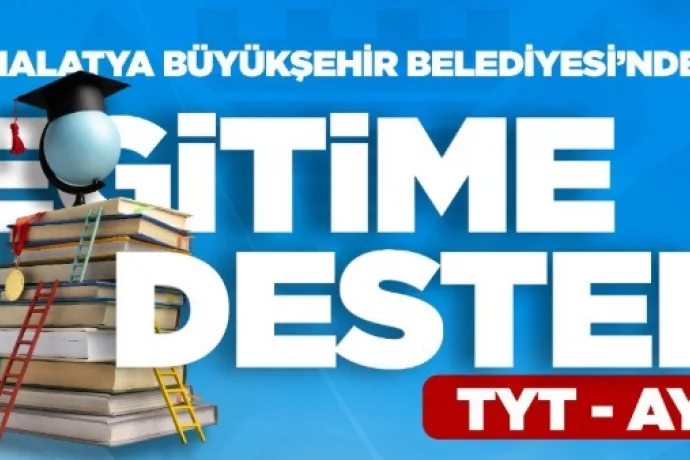 Malatya Büyükşehir Belediyesi’nden öğrenci ve ailelerine destek