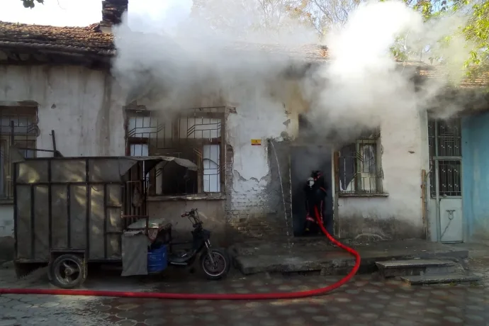Malatya'da Korkutan Yangın