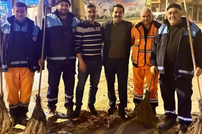 İşçiler ilk başta tanımadı, sonrası gülümsetti