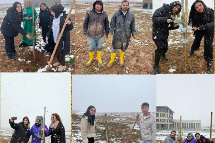 Psikoloji Bölümü Öğrencileri "Doğaya İyilik, Ruhuna Huzur" İçin Fidan Dikti