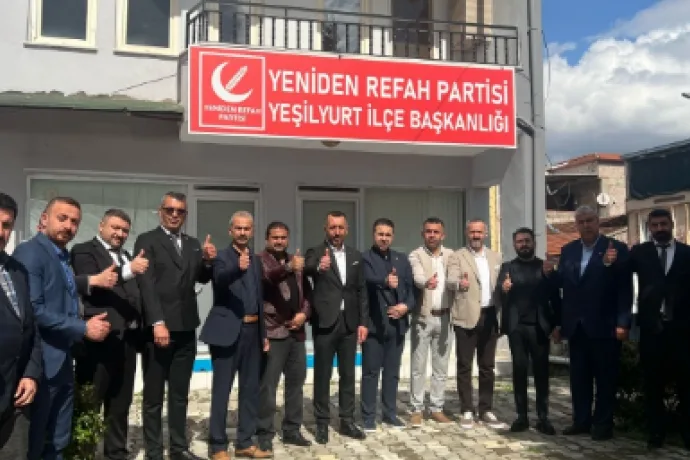 Yeniden Refah Partisi Malatya İl Başkanlığında Yoğun Bayramlaşma