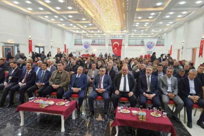 Darende ilçesinde bayramlaşma töreni düzenlendi