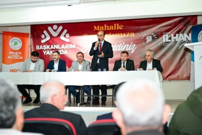 ‘Başkanlarım Yanımda’ toplantısının son durağı Yeşiltepe oldu