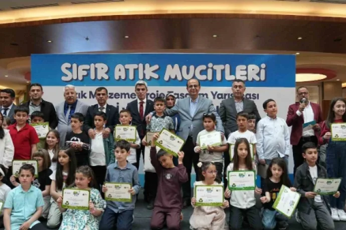 Yeşilyurt’ta çevre için yarıştılar, geleceğe umut oldular