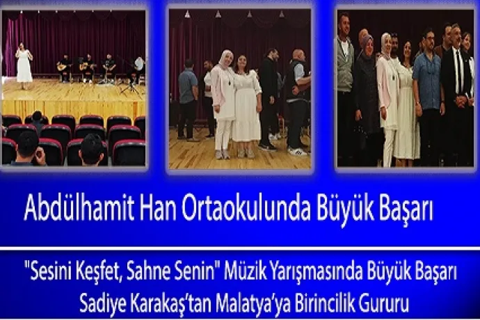 Abdülhamit Han Ortaokulunda Büyük Başarı