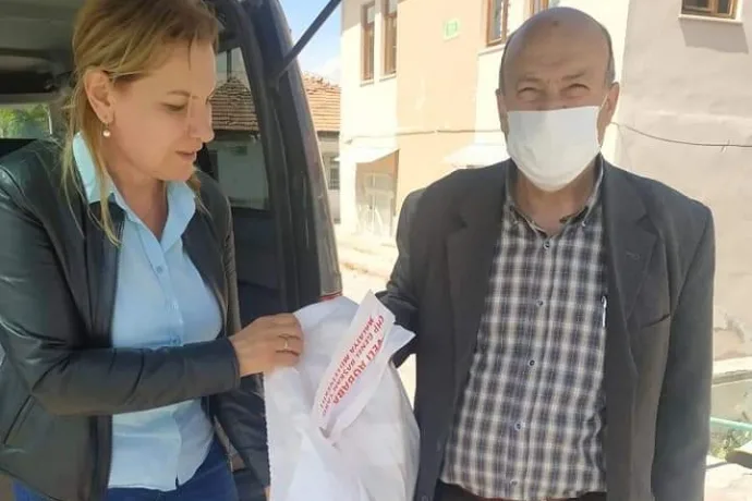 AĞBABA'DAN İHTİYAÇ SAHİBİ VATANDAŞLARA YARDIM