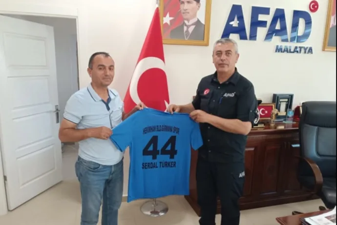 AFAD İl Müdürü Serdal Türker’e Hayırlı Olsun Ziyareti