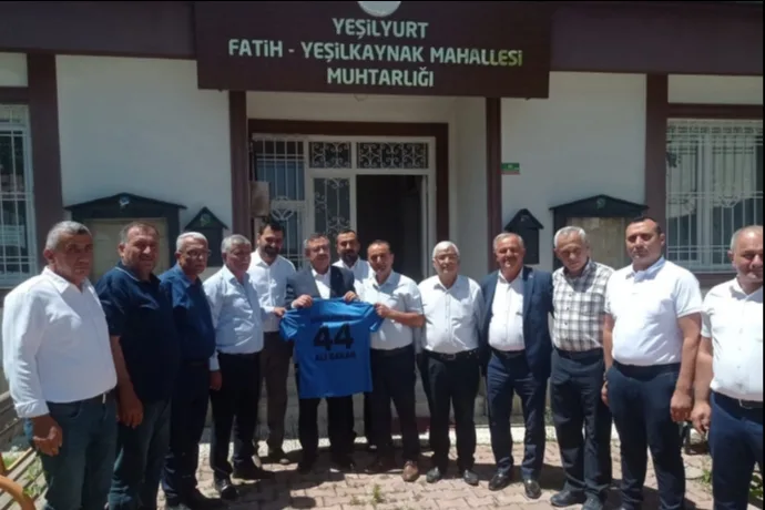 AK Parti İl Başkanı Ali Bakan, Merkez Fatih Mahallesi Muhtarlığında Ağırlandı