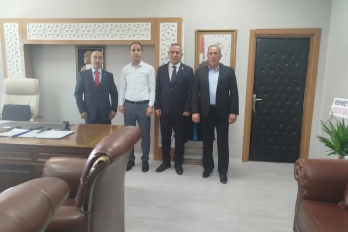 ZAFER PARTİSİ MALATYA TEŞKİLATI’NDAN YEŞİLYURT KAYMAKAMI UZAN’A ZİYARET