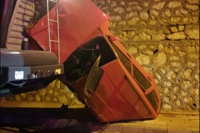 Battalgazi'de Trafik Kazası: 1 Kişi Yaralandı