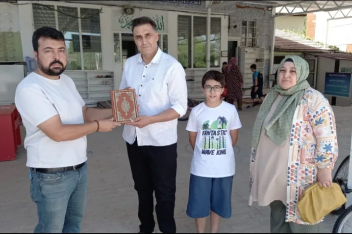 Malatya Gaziler ve Şehit Aileleri Derneği’nden Kur’an Kursu öğrencilerine anlamlı ziyzret