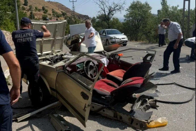 Arapgir'de Trafik Kazası: 1 Yaralı