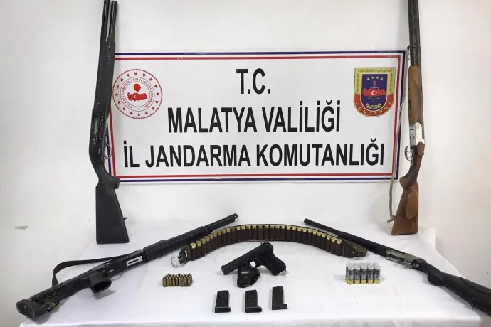 Malatya'da Silah Kaçakçılarına Operasyon