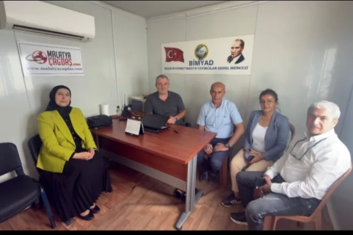 Başkan Sarıtaç’tan BİMYAD’a Ziyaret: “Basın Kompleksi Kurulmalı”