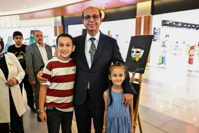 Yeşilyurt’ta kadınların el emeği eserleri sergilendi