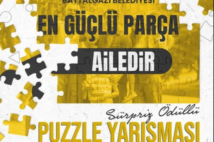 Battalgazi Aile Yılı’nda puzzle ile bir araya geliyor