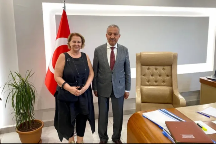 Prof. Dr. Hülya Turgut’tan Başkan Yardımcısı Hasan Atay’a Ziyaret