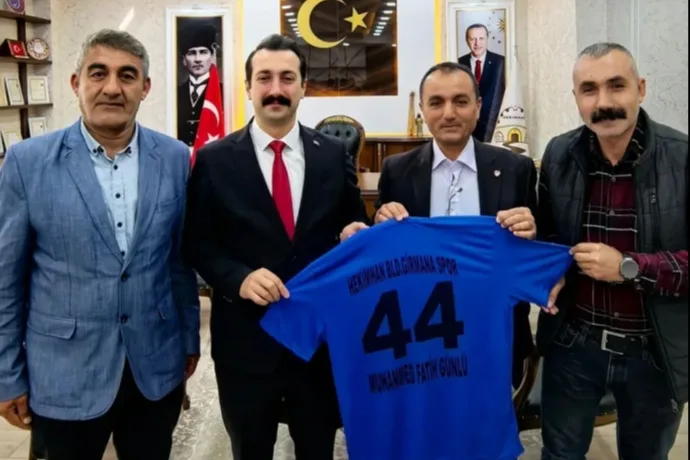 Hekimhan Belediye Girmana Spor’dan Kaymakam Günlü’ye Ziyaret
