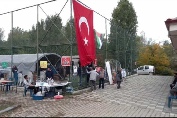 Dilek Mahallesi’nde Gazze İçin Yardım Kermesi Düzenlendi