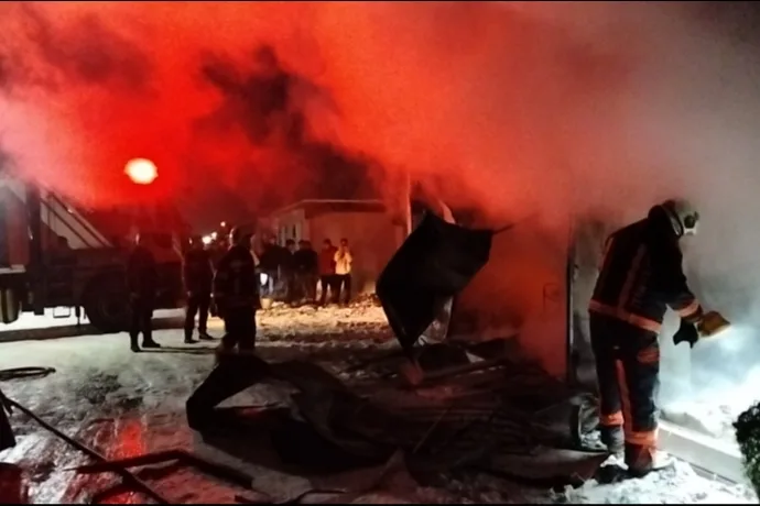Özsan Konteyner Kent’te Yangın: Maddi Hasar Oluştu