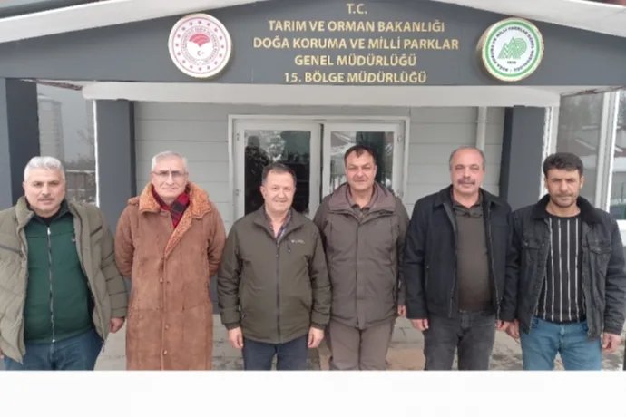 Malatya Keklik Sevenler ve Doğa Koruma Derneği’nden Milli Parklar Bölge Müdürlüğü’ne Ziyaret