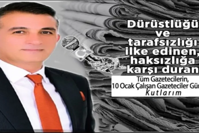 Başkan Doğan Dönmez’in 10 Ocak Çalışan Gazeteciler Günü Mesajı