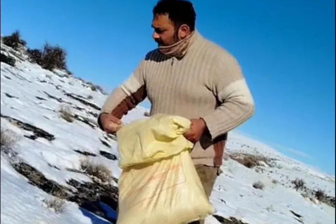 Arapgir’de Duyarlı Vatandaştan Doğaya Örnek Davranış