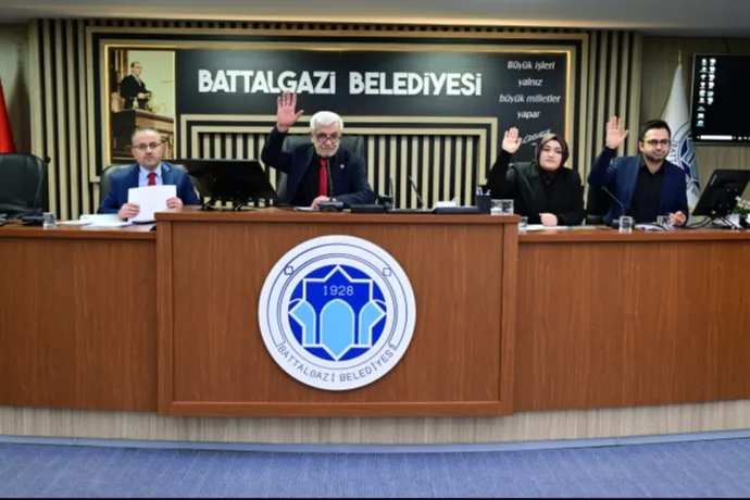 BATTALGAZİ BELEDİYESİ ŞUBAT AYI MECLİS TOPLANTISI GERÇEKLEŞTİRİLDİ