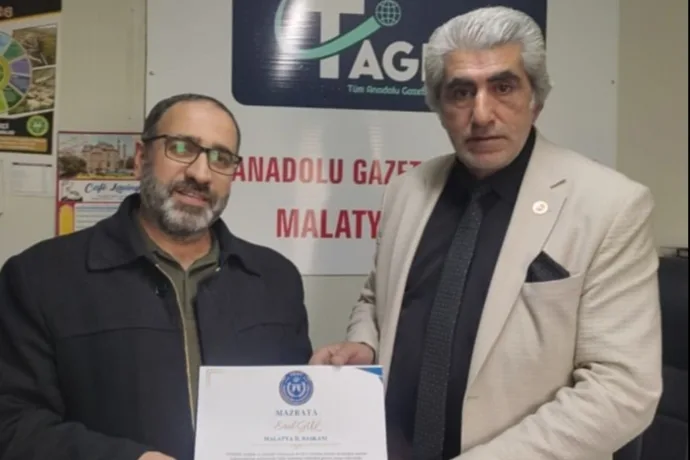 TÜRKİYE GELİŞİM VE GENÇLİK VAKFI MALATYA İL BAŞKANLIĞINA EROL GÜL ATANDI