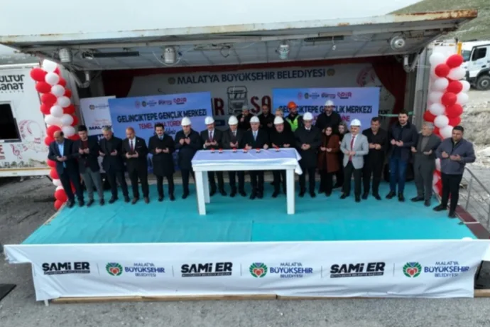 Gelinciktepe Gençlik Merkezi’nin Temeli Atıldı
