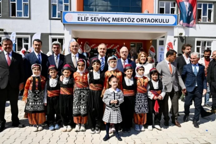 Elif Sevinç Mertöz Ortaokulu Hizmete Açıldı