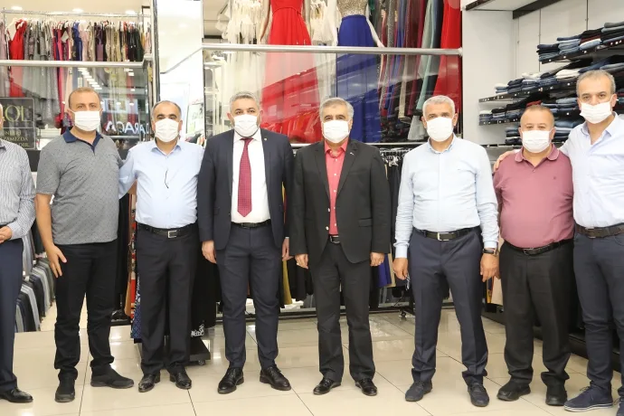 BATTALGAZİ BELEDİYE BAŞKANI OSMAN GÜDER’İN ESNAF ZİYARETLERİ SÜRÜYOR