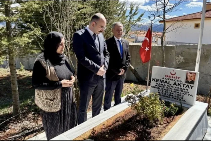 Kaymakam Sungur’dan Şehit Ailesine Anlamlı Ziyaret