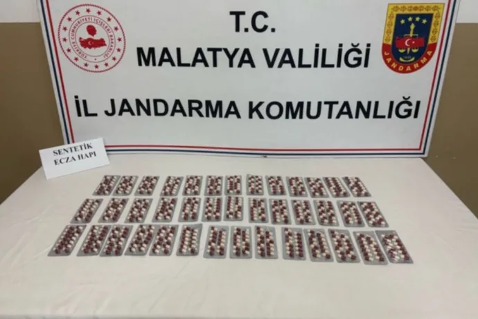 Malatya’da Uyuşturucu Operasyonu: 550 Hap Ele Geçirildi
