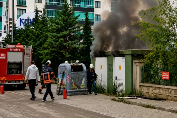 Malatya’da Trafo Yangını Paniğe Neden Oldu