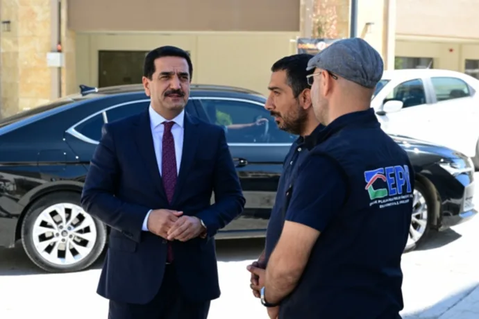 BAŞKAN TAŞKIN BAKIRCILAR ÇARŞISI'NDA İNCELEMELERDE BULUNDU