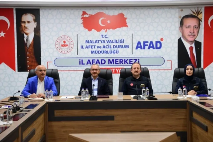 AFAD Koordinasyon Toplantısında Malatya’nın Yeniden İnşa Süreci Değerlendirildi