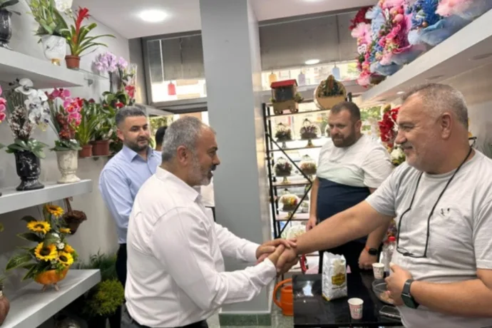 HÜDA PAR Heyetinden Battalgazi Esnafına Ziyaret